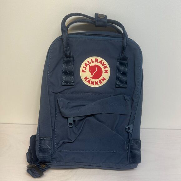 Fjallraven Kanken Mini Backpack Blue 10x8" - Picture 1 of 7